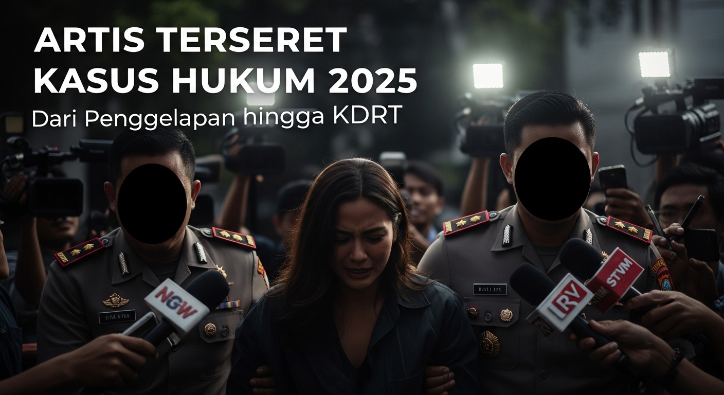 Artis Terseret Kasus Hukum 2025: Dari Penggelapan hingga KDRT
