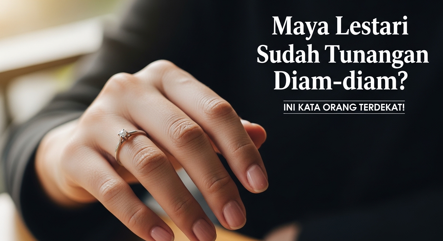 Cincin di Jari Manis, Maya Lestari Sudah Tunangan Diam-diam? Ini Kata Orang Terdekat!